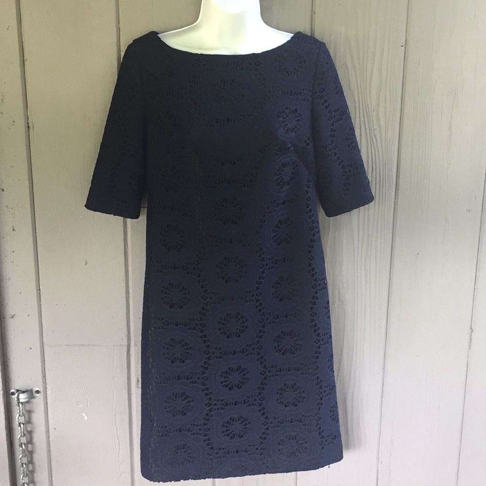 Adriana Papell Lace overlay dress
